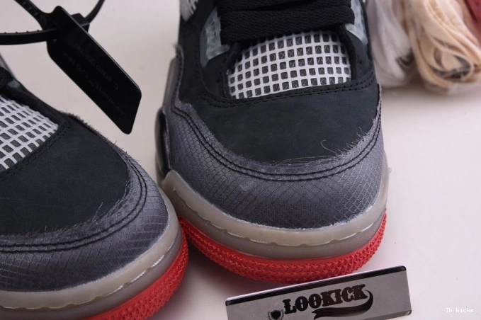 Reps TBK White Retro CV9388-001 Air x 4 Off Bred Jordan 0721